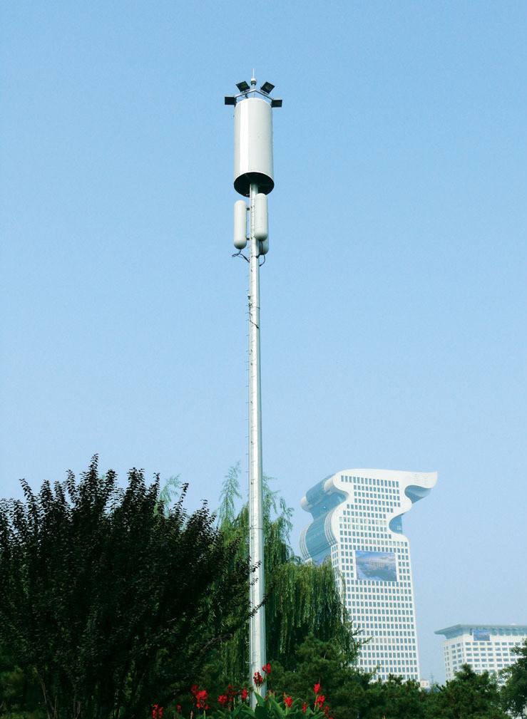 35米高5g信號塔抱桿